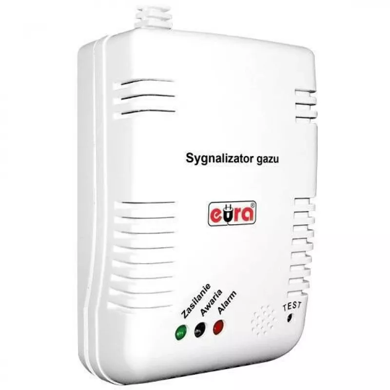 EURA GD-00A2 (GS-860) Gamtinių dujų ir SND dujų detektorius 230V AC