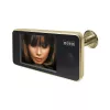 EURA VDP-01C1 ERIS Skaitmeninis durų žiūronas 3,2 inch LCD Gold