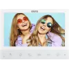 EURA VDP-80C5 dviejų šeimų vaizdo domofono sistema, balta, 2x 7 inch LCD, FHD, 1080p kamera, RFID skaitytuvas, montuojama ant paviršiaus