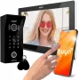 Eura VDP-99C5 Vaizdo Domofonas, 7 colių TFT LCD, WiFi, RFID, Tuya Smart, Juodas
