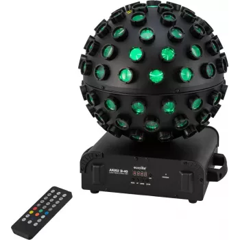 EUROLITE AKKU B-40 Laser Strahleneffekt AIR RGBW su RG lazeriu ir akumuliatoriumi