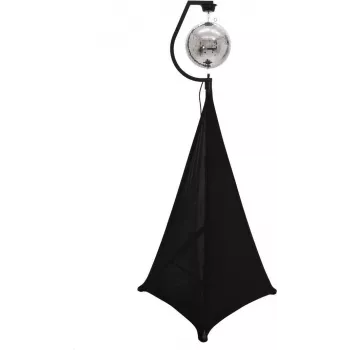 EUROLITE veidrodinis rutulys 50cm su trikoju ir juoda užuolaida 20000708