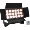 EUROLITE Multiflood IP 18x10W RGBW Wash CRMX IP65 LED scenos prožektorius, juodas