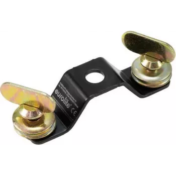 EUROLITE Omega Bracket 57 tvirtinimo laikiklis judantiems galvutėms, 3 mm plieno, 110 x 30 x 47 mm