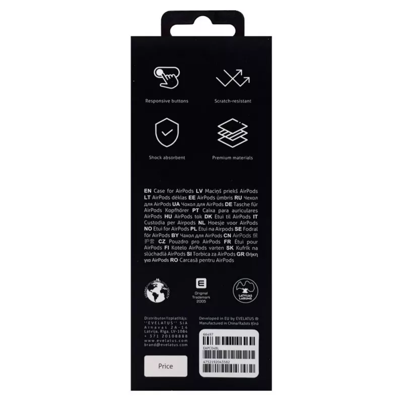 Evelatus Apple AirPods Pro Case EAC04 Mėlyna