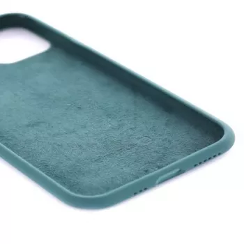 Evelatus Apple iPhone 11 Premium Soft Touch silikoninis dangtelis Pušų žalia