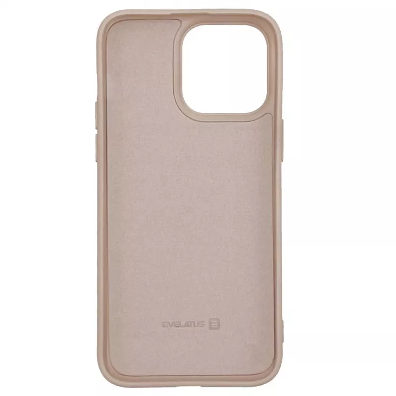 Evelatus Apple iPhone 14 Pro Max 6,7 inch Nano Silicone Case Soft Touch TPU Smėlio spalvos