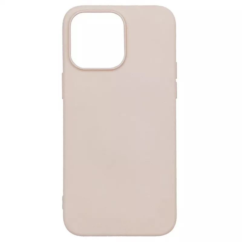 Evelatus Apple iPhone 14 Pro Max 6,7 inch Nano Silicone Case Soft Touch TPU Smėlio spalvos