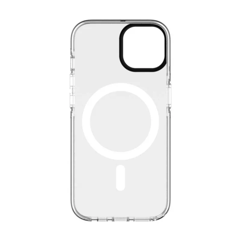 Evelatus Apple iPhone 15 PC+TPU dėklas su MagSafe - Marmuro rausvas