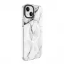 Evelatus Apple iPhone 15 Plus PC+TPU dėklas su MagSafe - Custom Marble White