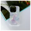 Evelatus Apple iPhone 15 Pro PC+TPU dėklas su MagSafe - Marmuro raštas, violetinė