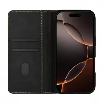 Evelatus Apple iPhone 18 Pro Book Case juoda