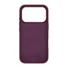 Evelatus Apple iPhone 18 Pro Max Premium MagSafe minkšto prisilietimo silikoninis dėklas Burgundy