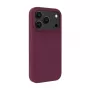 Evelatus Apple iPhone 18 Pro Max Premium MagSafe minkšto prisilietimo silikoninis dėklas Burgundy