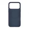 Evelatus Apple iPhone 18 Pro Max Premium MagSafe Soft Touch Silicone Case tamsiai mėlyna