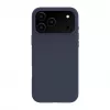 Evelatus Apple iPhone 18 Pro Max Premium MagSafe Soft Touch Silicone Case tamsiai mėlyna