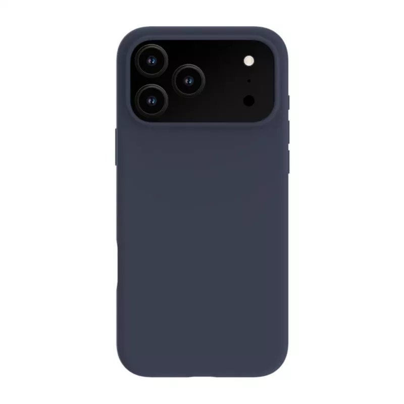 Evelatus Apple iPhone 18 Pro Max Premium MagSafe Soft Touch Silicone Case tamsiai mėlyna