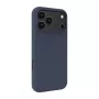 Evelatus Apple iPhone 18 Pro Max Premium MagSafe Soft Touch Silicone Case tamsiai mėlyna