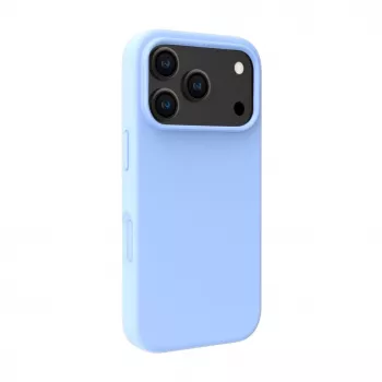 Evelatus Apple iPhone 18 Pro Premium MagSafe minkšto prisilietimo silikoninis dėklas mėlynas