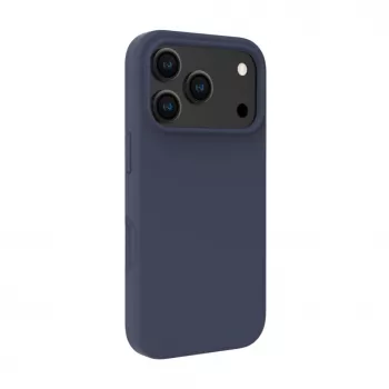 Evelatus Apple iPhone 18 Pro Premium MagSafe Soft Touch Silicone dėklas tamsiai mėlynas