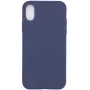 Evelatus Apple iPhone X Nano Silicone Case Soft Touch TPU Blue