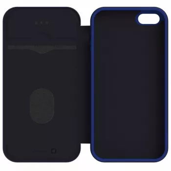 Evelatus Book Case, skirta Xiaomi Redmi 8A, tamsiai mėlyna, PU oda, magnetinis užsegimas, kortelių kišenės, stovas