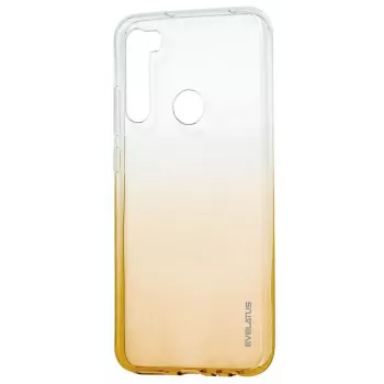Evelatus Gradient TPU Case, skirtas Xiaomi Redmi Note 8 / Redmi Note 8 2021 – Gold
