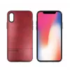 Evelatus „Huawei P20“ TPU dėklas su metaline plokštele magnetiniam laikikliui raudonas