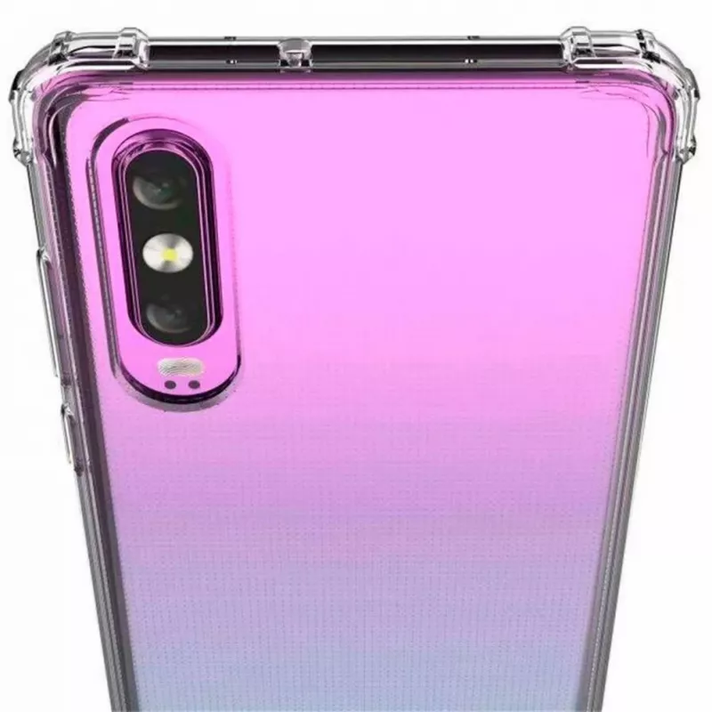 Evelatus Huawei P30 Military Shockproof Silikoninis dėklas TPU Skaidrus
