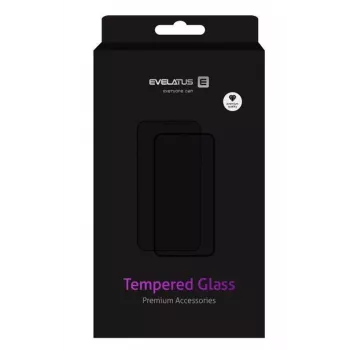 Evelatus Huawei P40 0,33 mm Flat Clear Tempered Glass Screen Protector with Japan Glue, Anti-Static