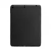 Evelatus iPad 10.2 planšetinio kompiuterio dėklas su imitaciniu mikropluoštu viduje, juodas