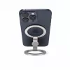 Evelatus Magnetinis telefono metalinis žiedas sidabrinis