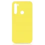 Evelatus Nano Silicone Case, skirta Xiaomi Redmi Note 8 / Redmi Note 8 2021, Soft Touch TPU, geltona