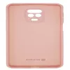 Evelatus Nano Silicone Case, skirta Xiaomi Redmi Note 9 Pro / Redmi Note 9S – minkštas liesti TPU, smėlio spalvos
