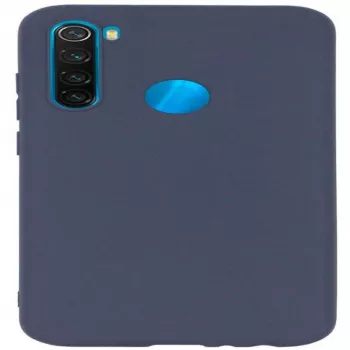 Evelatus Nano Silicone Case Soft Touch TPU Dark Blue, skirta Xiaomi Redmi Note 8 / Redmi Note 8 2021