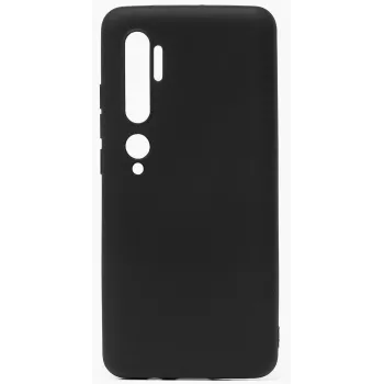 Evelatus Nano Silicone Case Soft Touch TPU, skirta Xiaomi Mi Note 10 / Mi Note 10 Pro - juoda