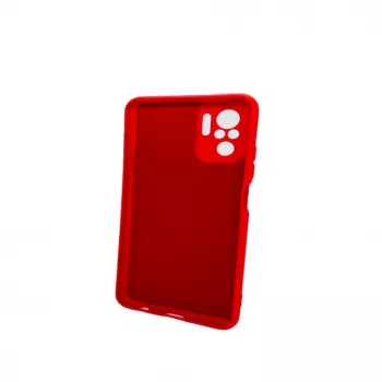 Evelatus Nano Silicone Case Soft Touch TPU, skirta Xiaomi Redmi Note 10 / Note 10S - Raudona