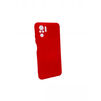 Evelatus Nano Silicone Case Soft Touch TPU, skirta Xiaomi Redmi Note 10 / Note 10S - Raudona