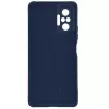 Evelatus Nano Silicone Case Soft Touch TPU, skirta Xiaomi Redmi Note 10 Pro - Mėlyna