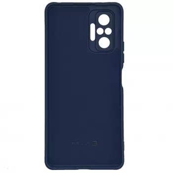 Evelatus Nano Silicone Case Soft Touch TPU, skirta Xiaomi Redmi Note 10 Pro - Mėlyna