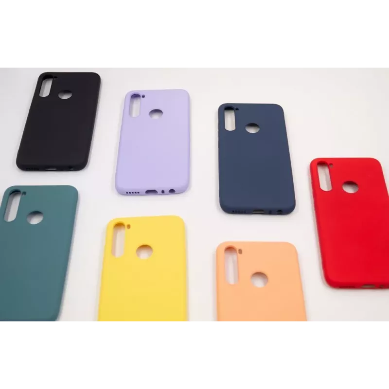 Evelatus Nano Silicone Case Soft Touch TPU for Xiaomi Redmi Note 8 / Redmi Note 8 2021 - Dark Blue