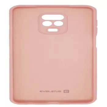 Evelatus Nano Silicone Case Soft Touch TPU, skirta Xiaomi Redmi Note 9 Pro / Redmi Note 9S – smėlio spalvos