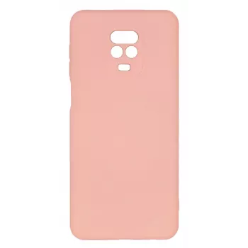 Evelatus Nano Silicone Case Soft Touch TPU, skirta Xiaomi Redmi Note 9 Pro / Redmi Note 9S – smėlio spalvos