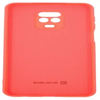 Evelatus Nano Silicone Case Soft Touch TPU Red, skirta Xiaomi Redmi Note 9 Pro / Redmi Note 9S