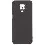 Evelatus Nano Silicone Soft Touch TPU Case, skirta Xiaomi Redmi Note 9 Pro / Redmi Note 9S, juoda