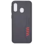 Evelatus Samsung A40 Shooter Black Protective Case with Kickstand