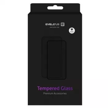 Evelatus Samsung Galaxy A02s 0,33mm Flat Clear Tempered Glass Screen Protector with Japan Glue Anti-Static