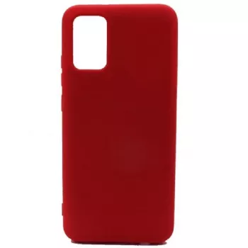 Evelatus Samsung Galaxy A02s Nano Silicone Case Soft Touch TPU Raudona