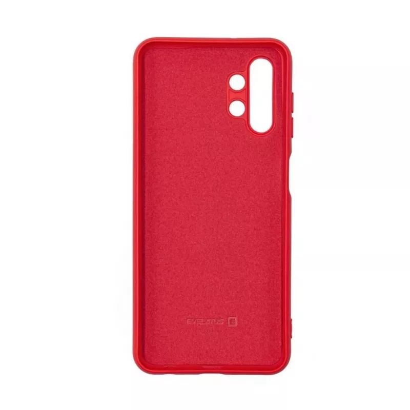 Evelatus Samsung Galaxy A13 4G LTE Nano Silicone Case Soft Touch TPU Red