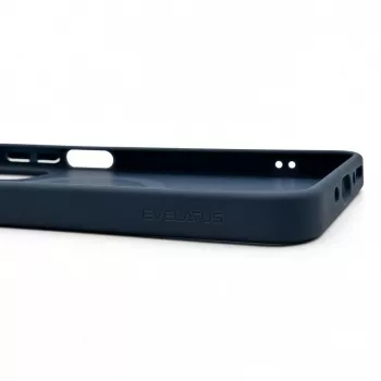 Evelatus Samsung Galaxy A17 4G / A17 5G Shield dėklas su MagSafe ir stoveliu, matinis mėlynas